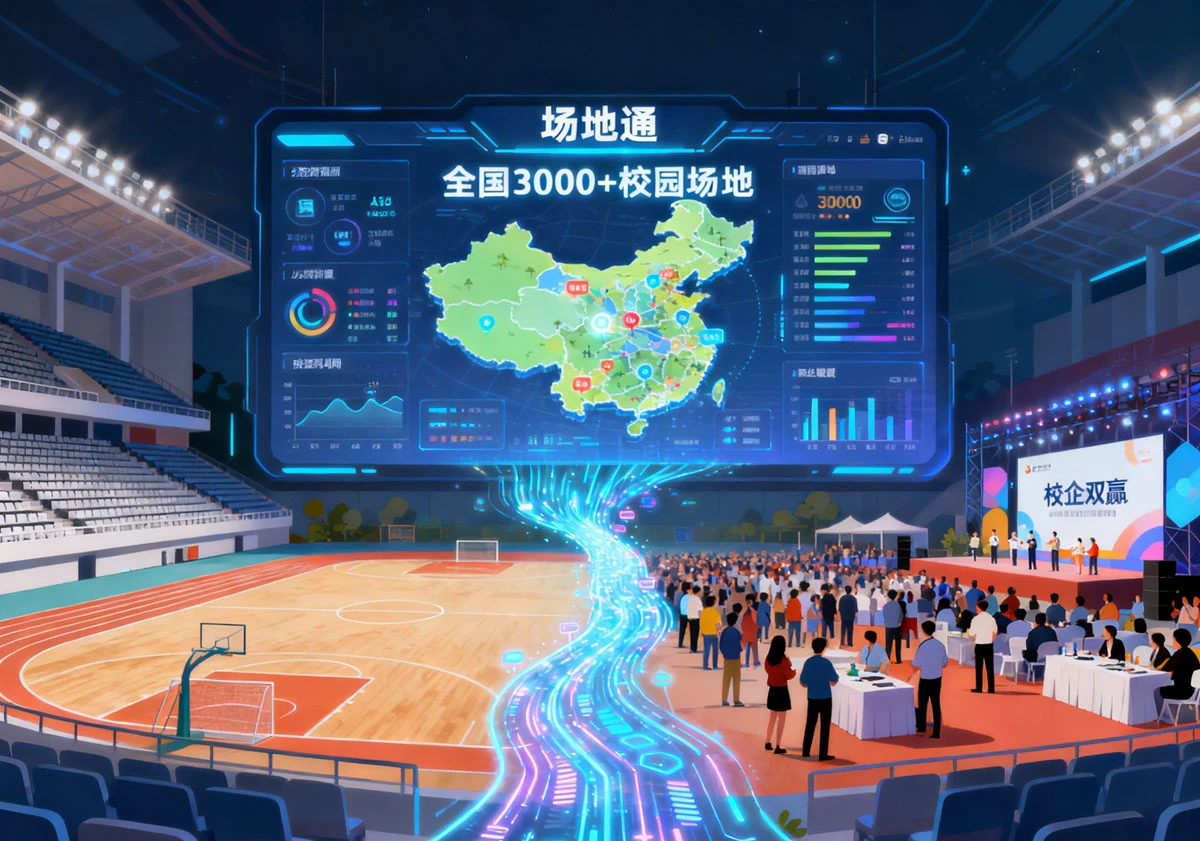 校场云破解校园场地闲置难题，年激活3000+场地资源助企业降本