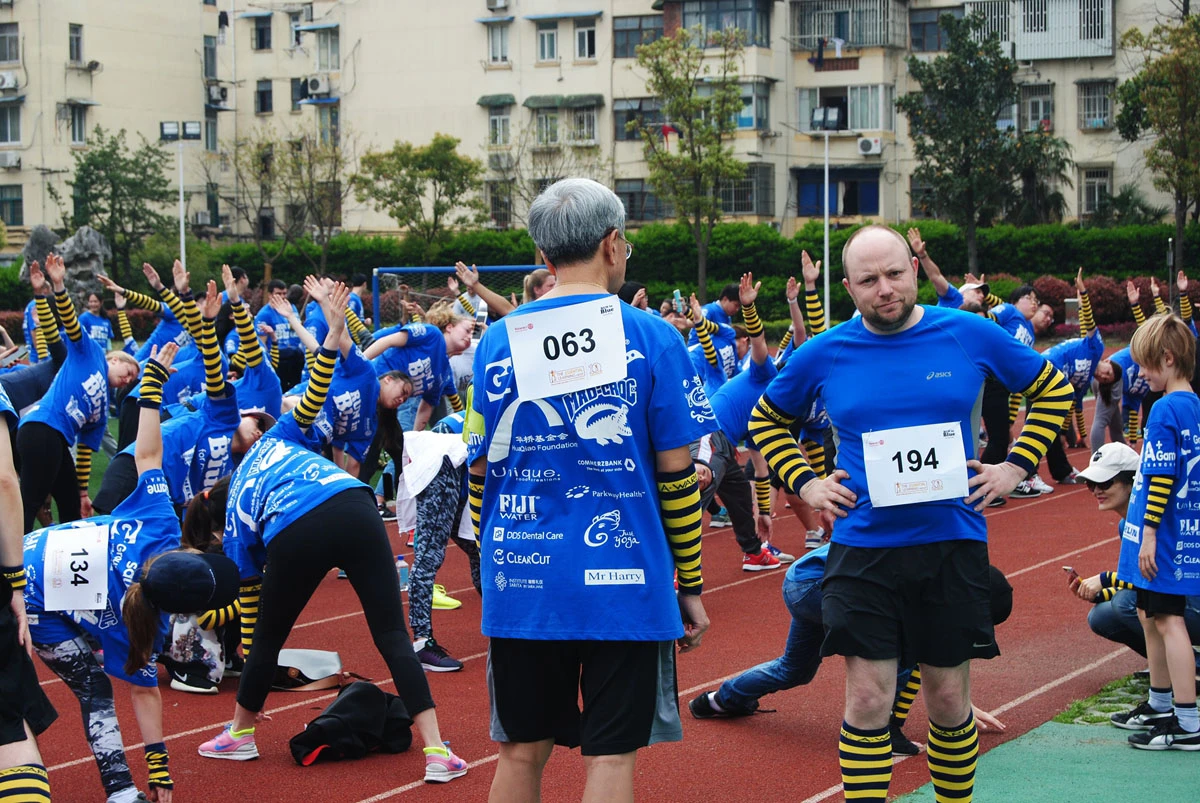 上海青年扶轮服务团“蓝色奔跑”公益跑活动圆满落幕(图3)